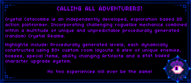 about crystal catacombs